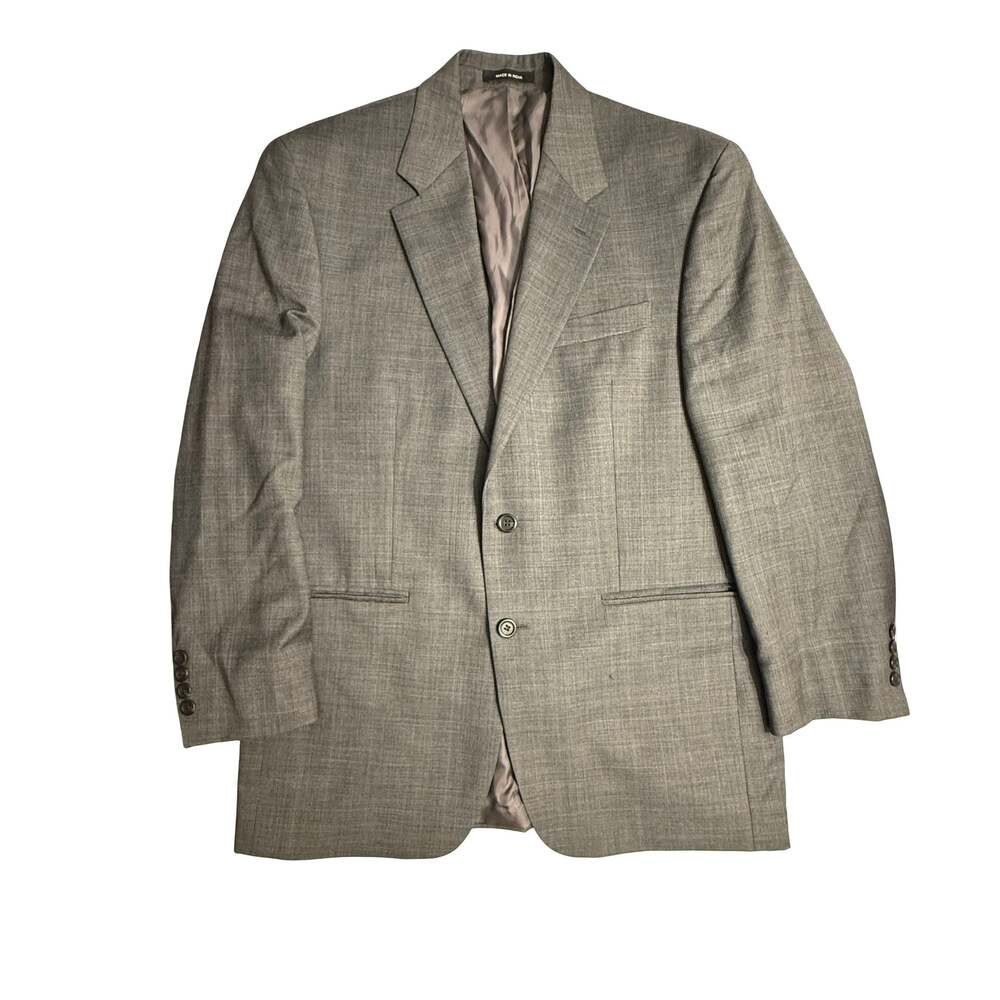 Lauren Ralph Lauren Men's 40R Gray Wool Blazer Sport Coat